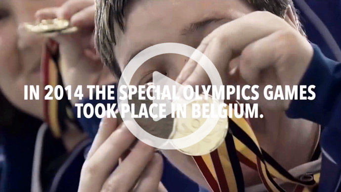 In 2014 the Special Olympics took place in Belgium.