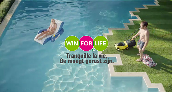 Loterie Nationale: Win for Life: Tranquille la vie
