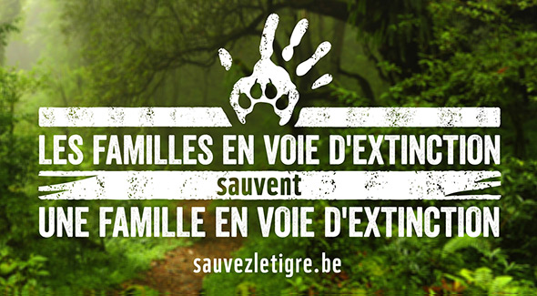 WWF Belgium - Les familles en voie d'extinction sauvent une famille en voi d'extinction