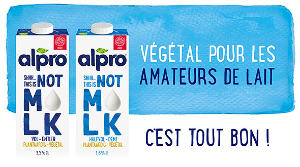 Alpro - This Is Not M*lk - Une innovation vgtale pour les amateurs de lait.